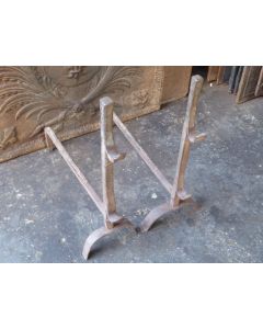 Antique Fireplace Andirons