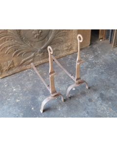 Antique Fireplace Andirons