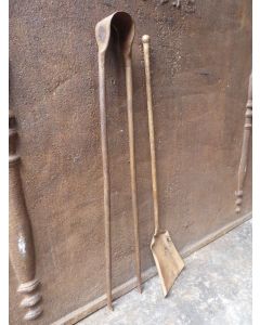 Antique French Fireplace Tools