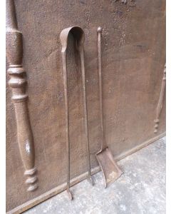 Antique French Fireplace Tools