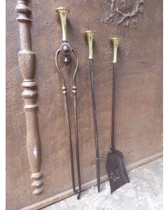 Victorian Fireplace Tool Set