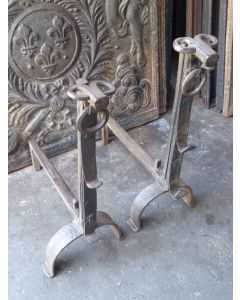 Large Andirons | Landiers