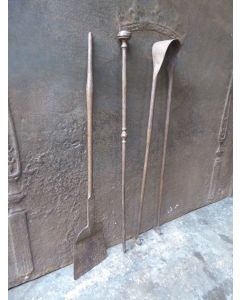 Antique French Fireplace Tools