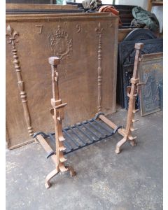 Wrought Iron Fireplace Rack