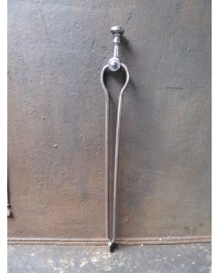 Polished Steel Fire Tongs