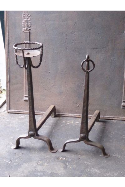 Large Andirons | Landiers