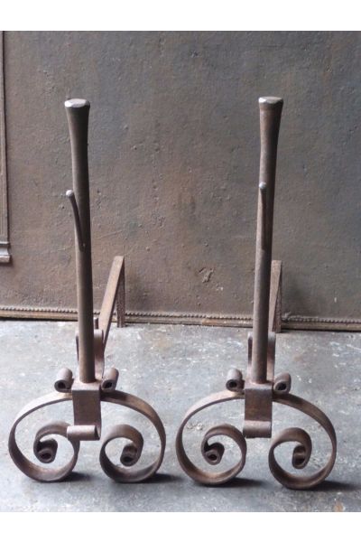 Large Andirons | Landiers