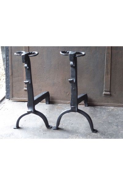 Large Andirons | Landiers