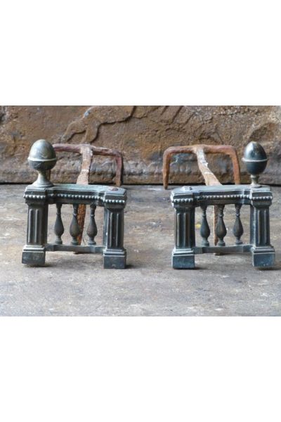 Neoclassical Fireplace Andiron