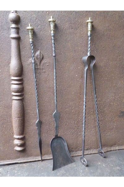 Art Nouveau Fire Tools