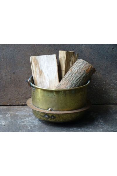 Brass Firewood Holder