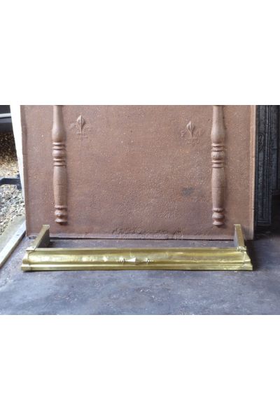 Brass Fireplace Fender