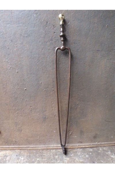 Antique Dutch Fire Tongs