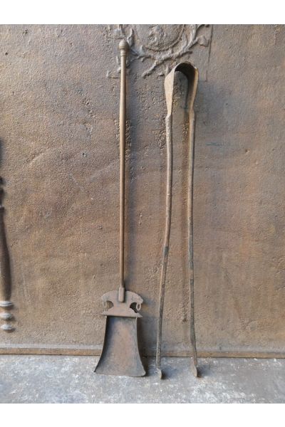 Antique French Fireplace Tools