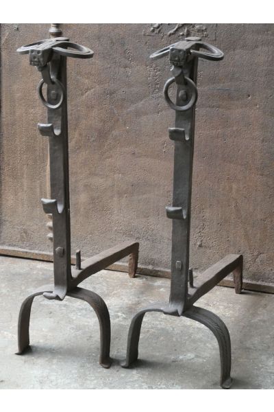 Large Andirons | Landiers