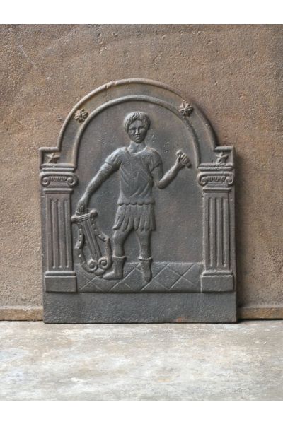 Apollo with Lyre Fireback