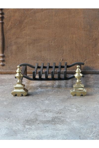 Antique Fireplace Log Grate