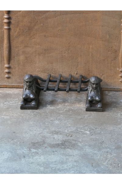 Antique Fireplace Log Grate