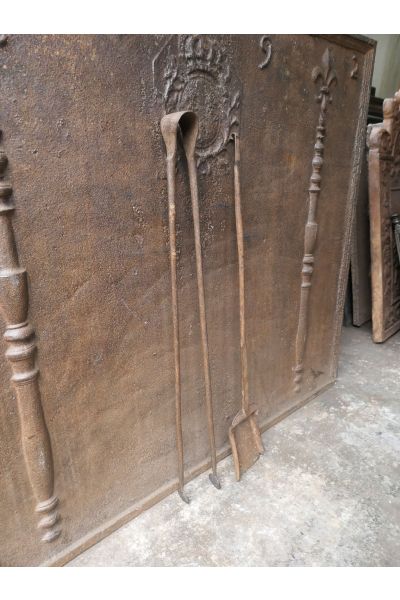 Antique French Fireplace Tools