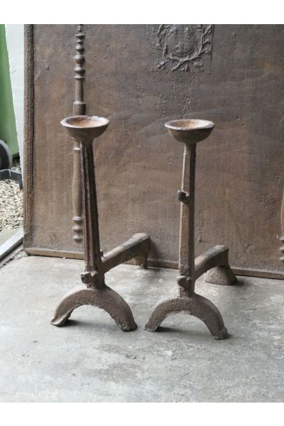 Large Andirons | Landiers