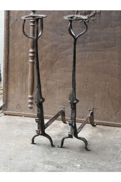 Large Andirons | Landiers