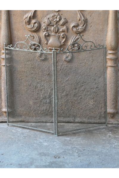 Antique French Fire Screen