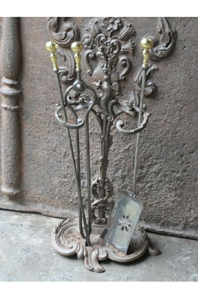 Victorian Fireplace Tool Set