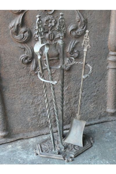 Art Nouveau Fire Tools