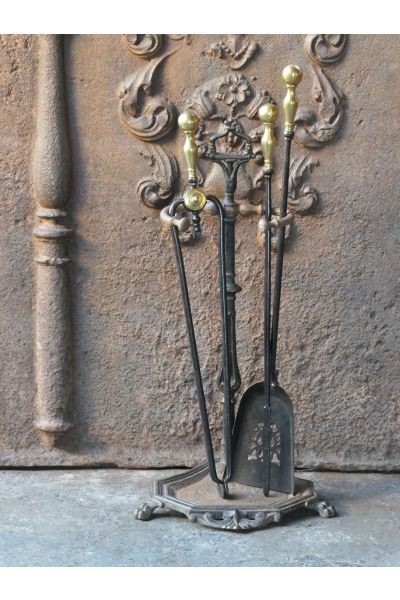 Victorian Fireplace Tool Set