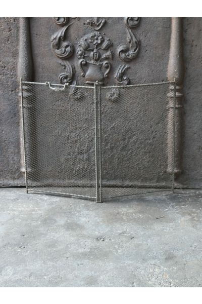 Antique French Fire Screen