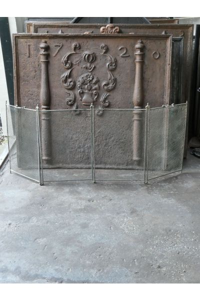 Antique French Fire Screen