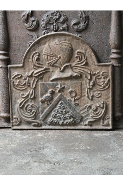 Coat of Arms Fire Back