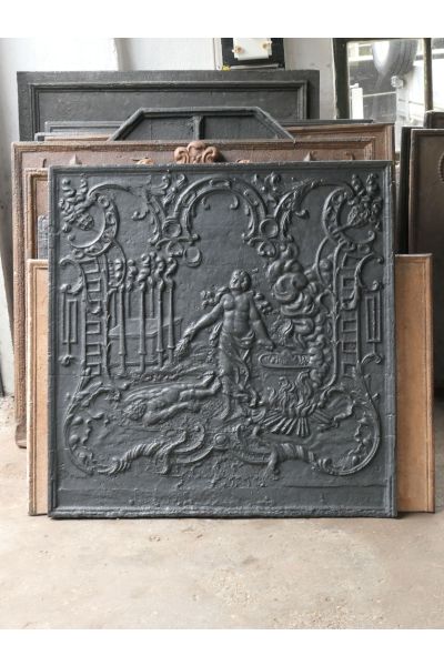 Louis XV Fireplace Back