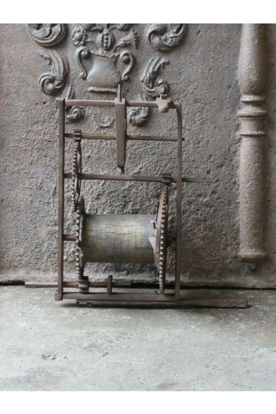 Large Antique Weight-Driven Spit Jack