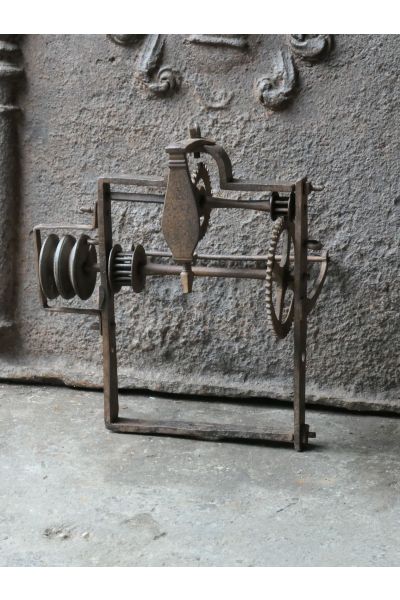 Antique Wall-Mounted Spit Jack