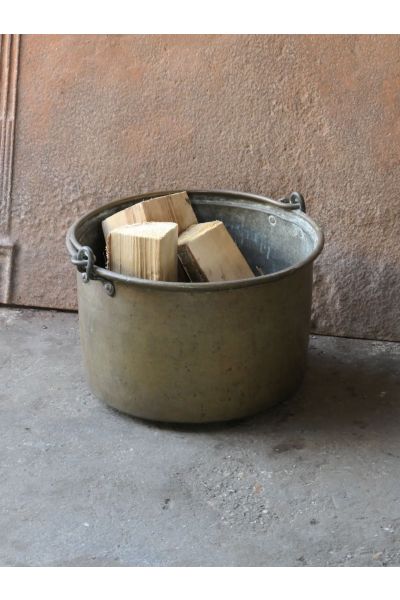 Antique Firewood Basket