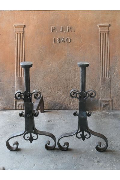 Large Andirons | Landiers