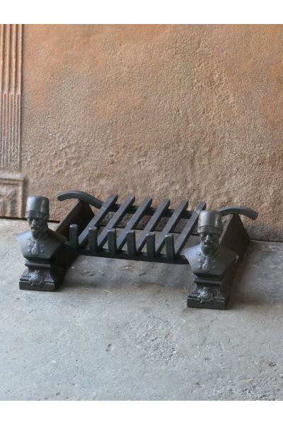 Antique Fireplace Log Grate