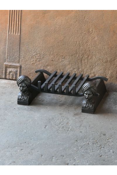 Antique Fireplace Log Grate