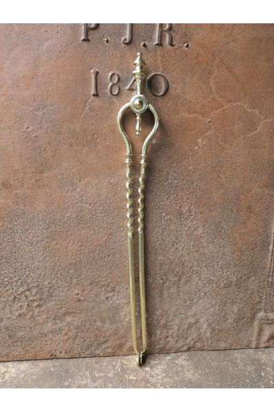 Victorian Fire Tongs