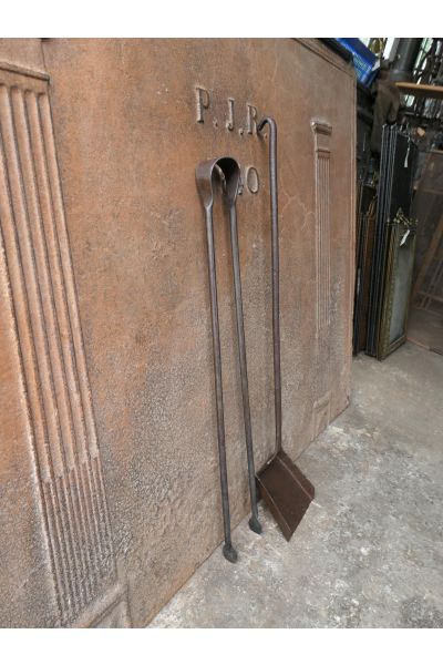 Antique French Fireplace Tools