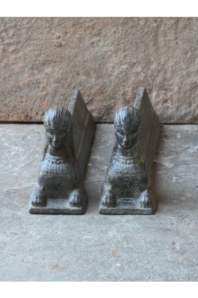 Sphinx Andirons