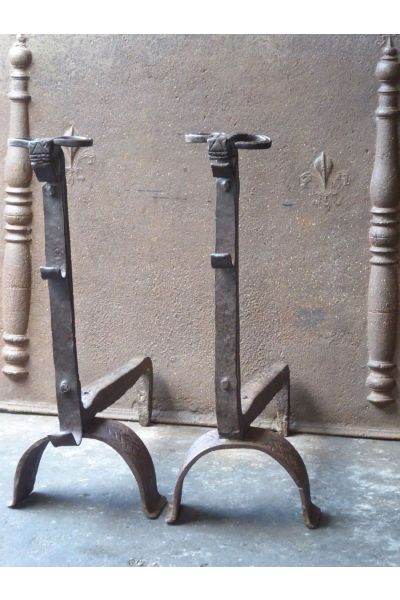 Large Andirons | Landiers