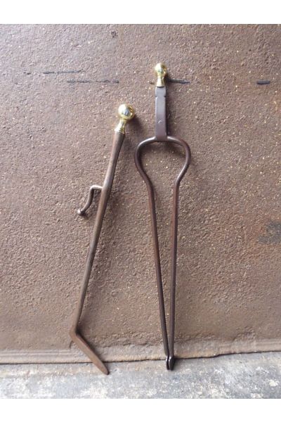 Antique Dutch Fire Tools