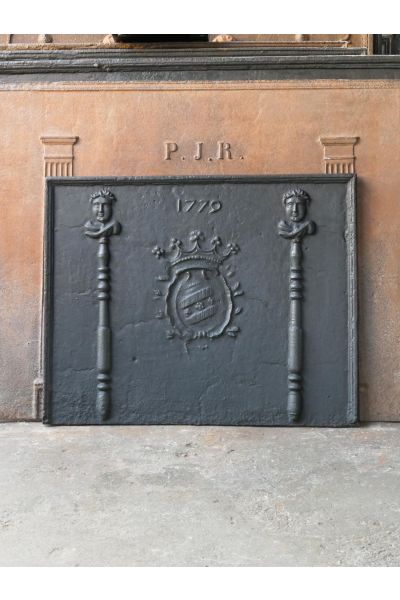 Coat of Arms Fire Back