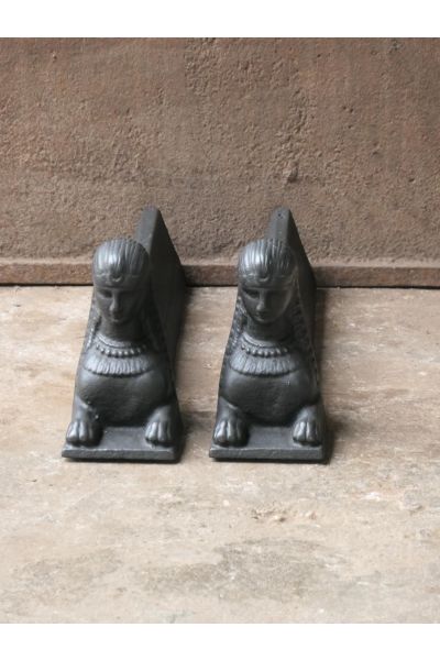 Sphinx Andirons