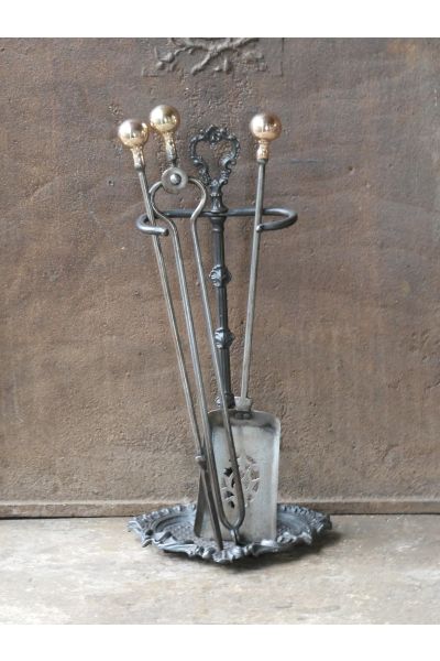 Antique Fireside Companion Set