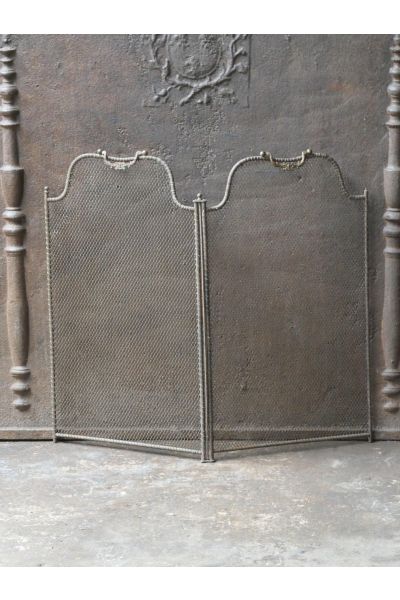 Antique French Fire Screen