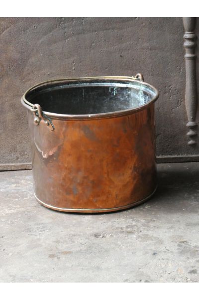 Antique Log Bucket