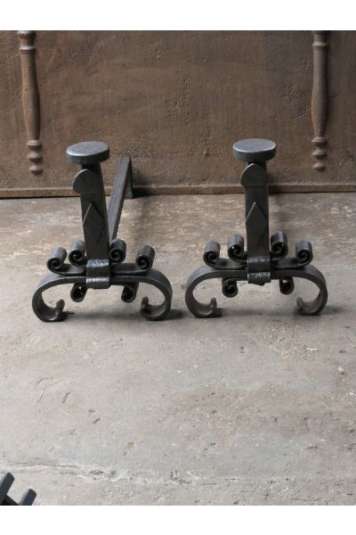 Large Andirons | Landiers